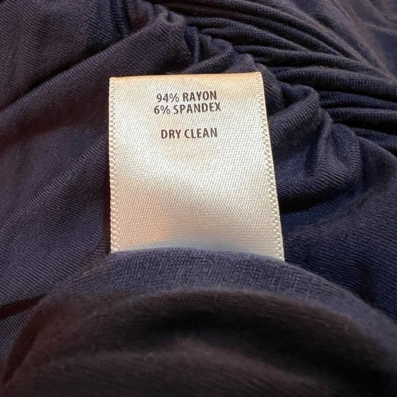 Bebe Very Sexy Navy Blue Fitted Dress - Picture 8 of 9